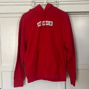 Nike Red Hoodie